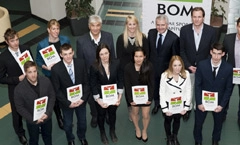A BOM újabb 10 millió forinttal támogatja olimpiai reménységeink tanulmányait